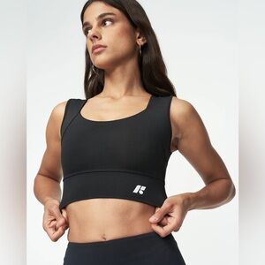 Forme Power Bra in Obsidian